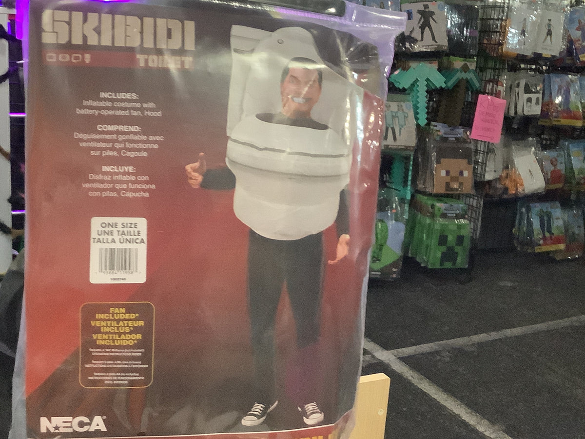 *Skibidi Toilet Inflatable Costume - Adult One Size