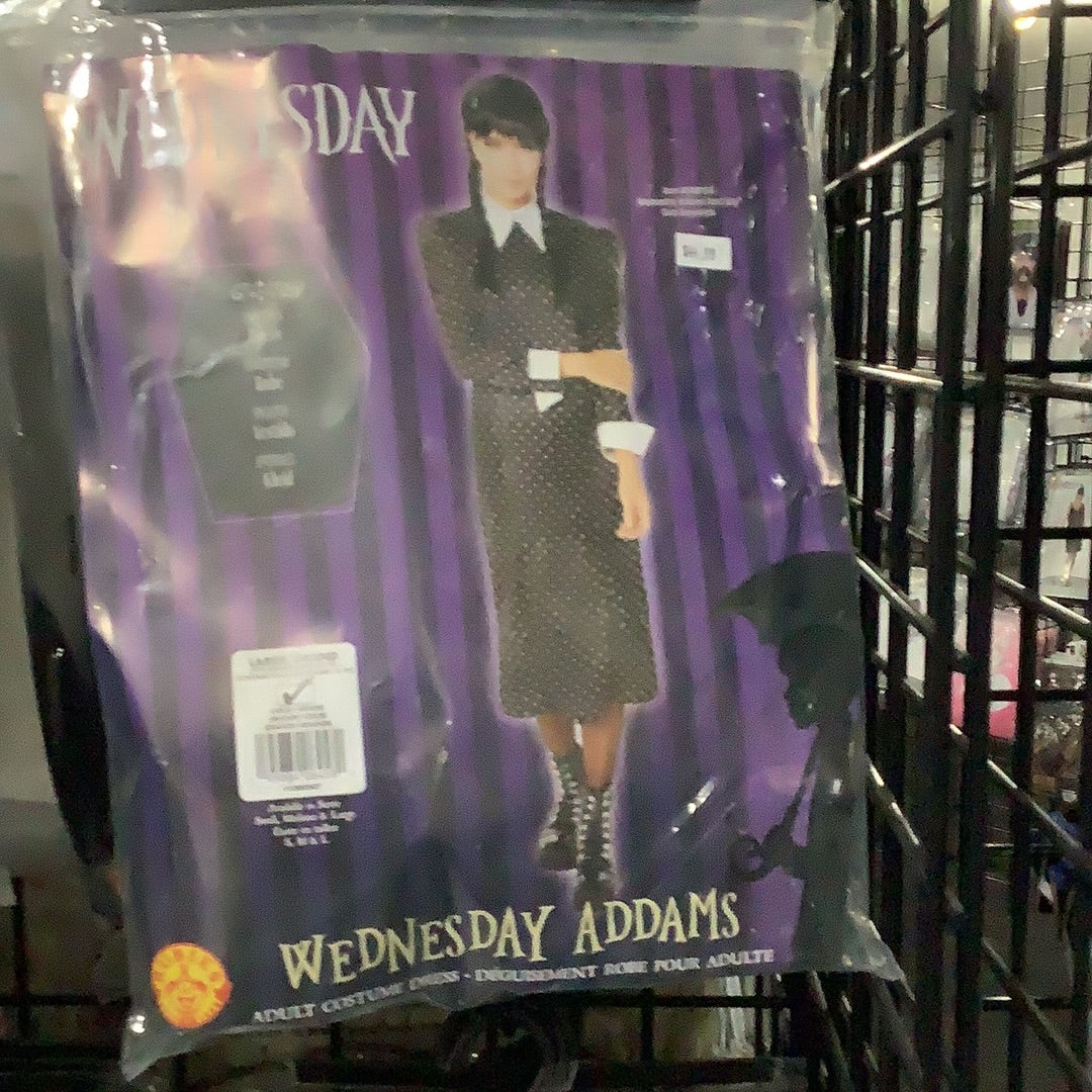 *Wednesday -Polka Dot Dress- Adult Large (12-14)