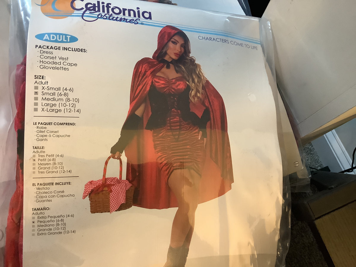 Sexy Red Riding Hood - Adult - SM