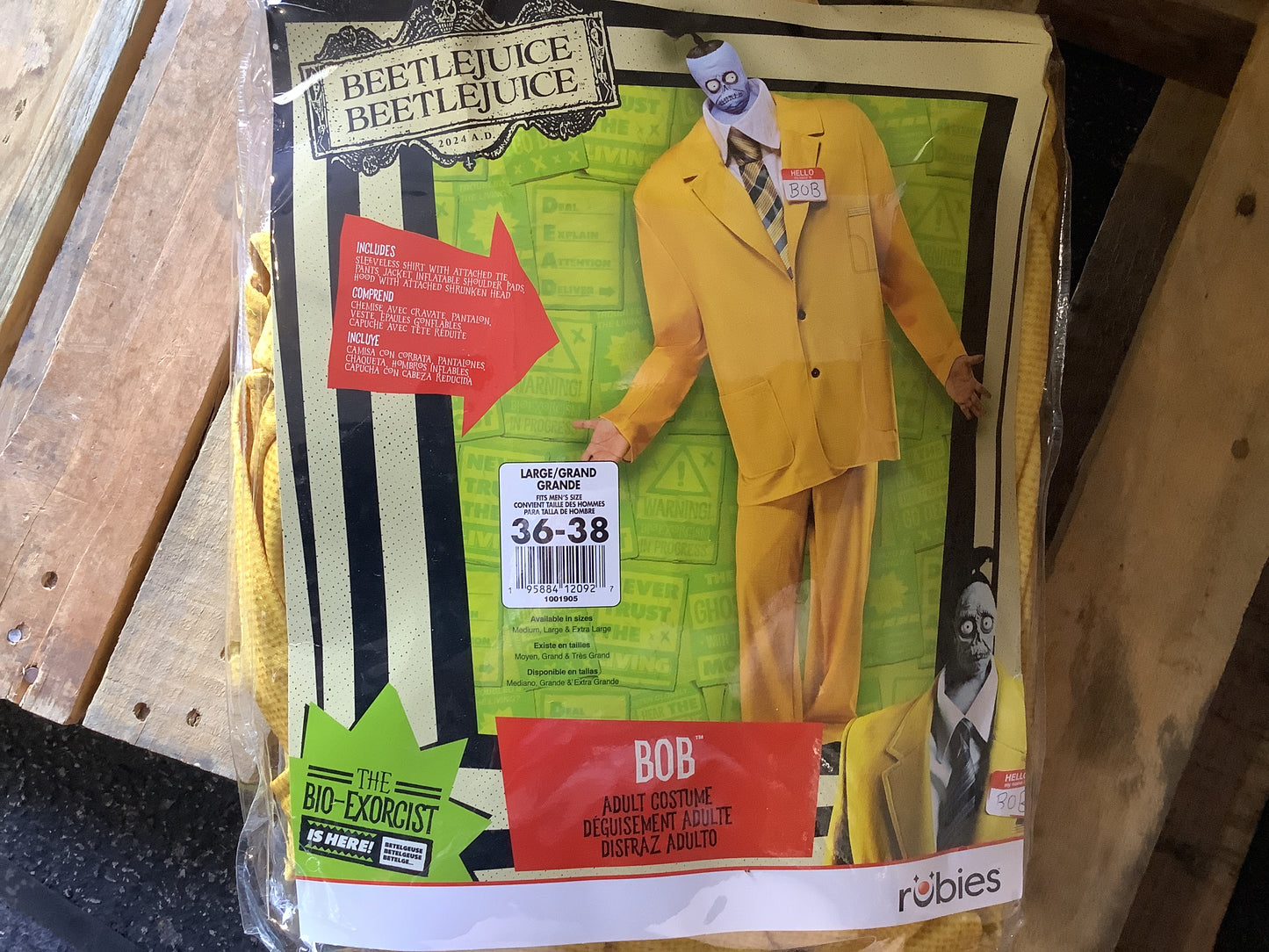 *Beetlejuice - Bob - Adult X-Large (40-42)