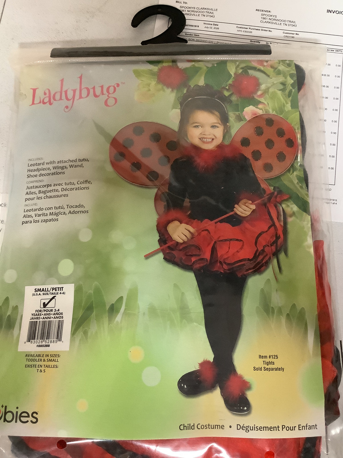 DLX Ladybug - Child (Small 4-6)