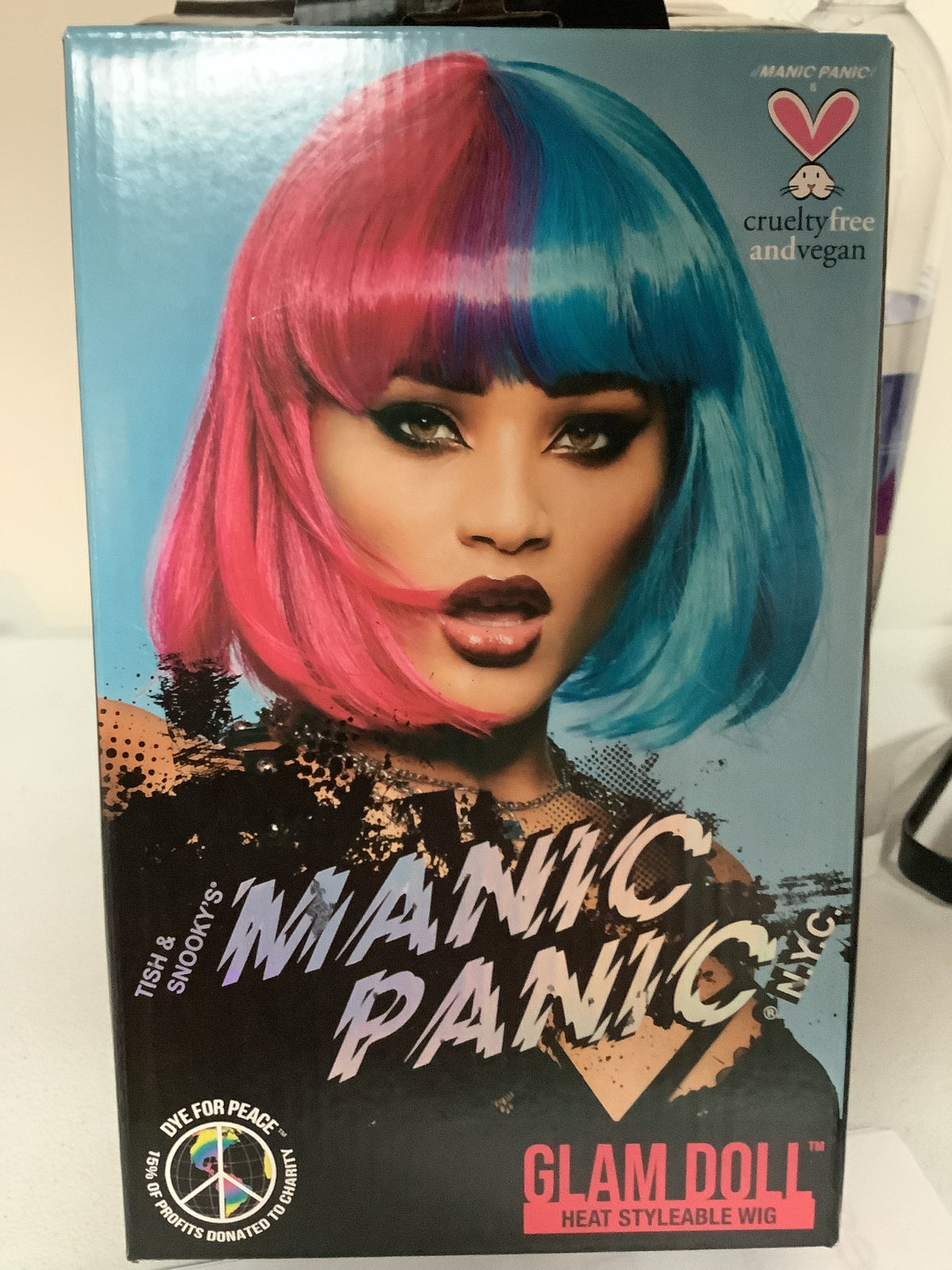 Manic Panic Wig - Blue Valentine - Adult