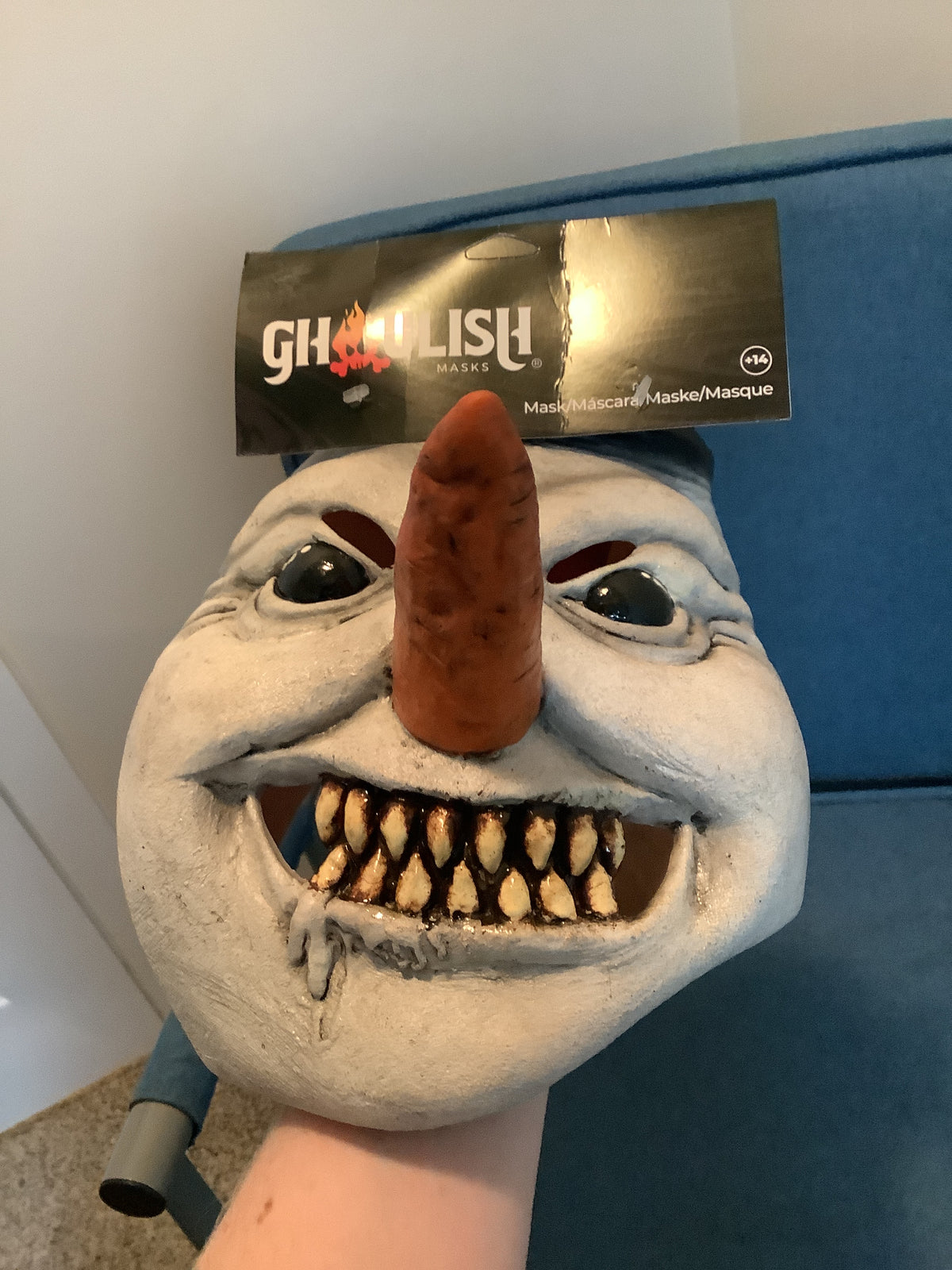Evil Snowman Mask