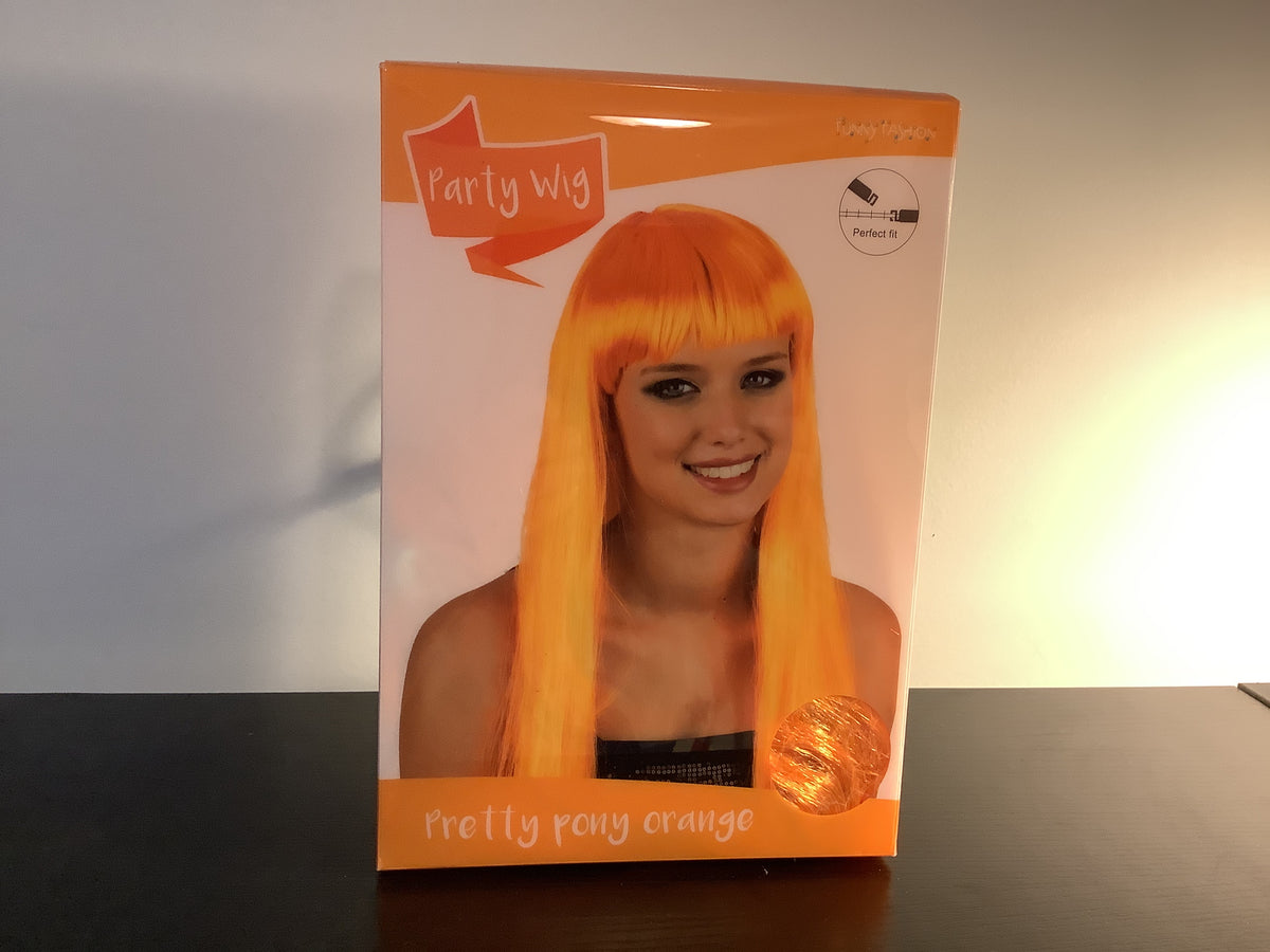 Party Wig - Pretty Pony Orange