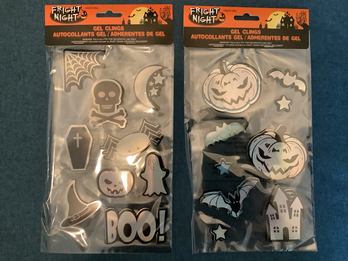 *Printed UV Laser Gel Cling