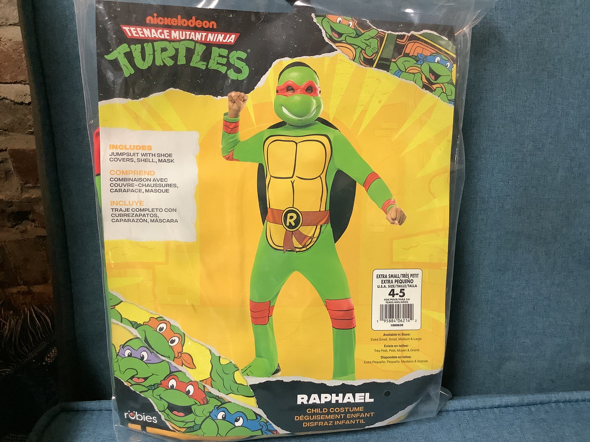 TMNT- Raphael-Child X-Small (4-5)
