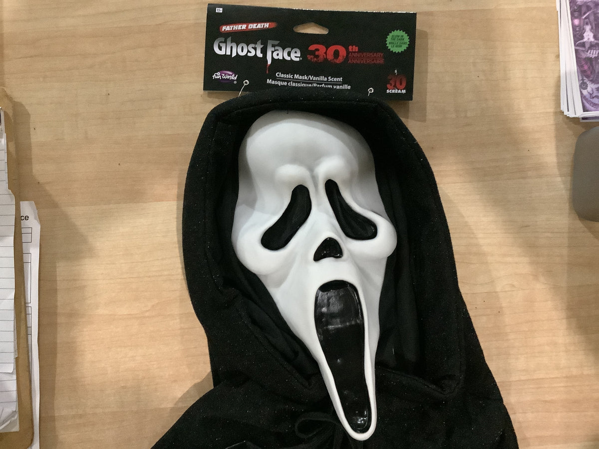 Ghost Face 30th Anniversary Mask - “Father Death” Glow in the Dark