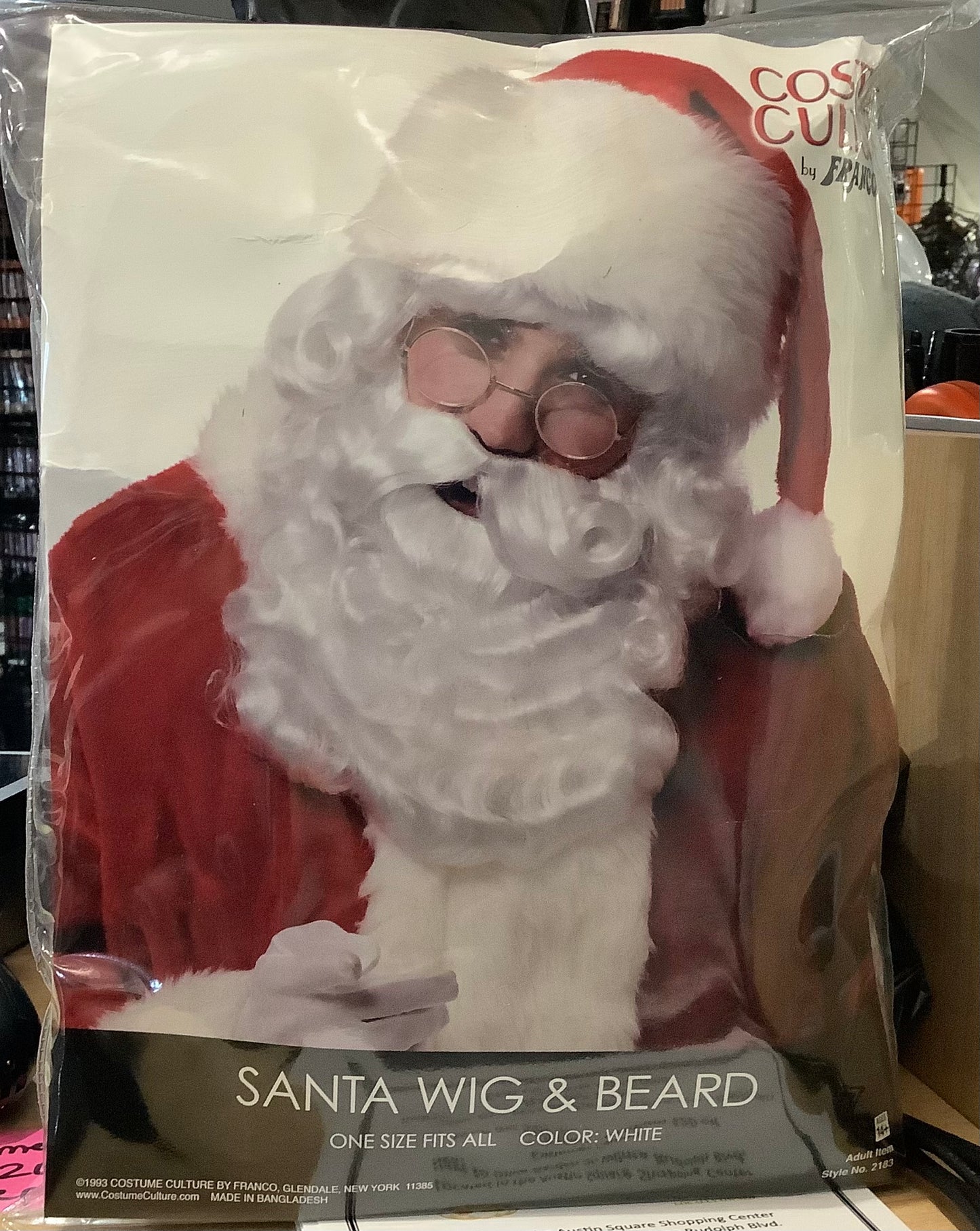 Santa Wig & Beard Set