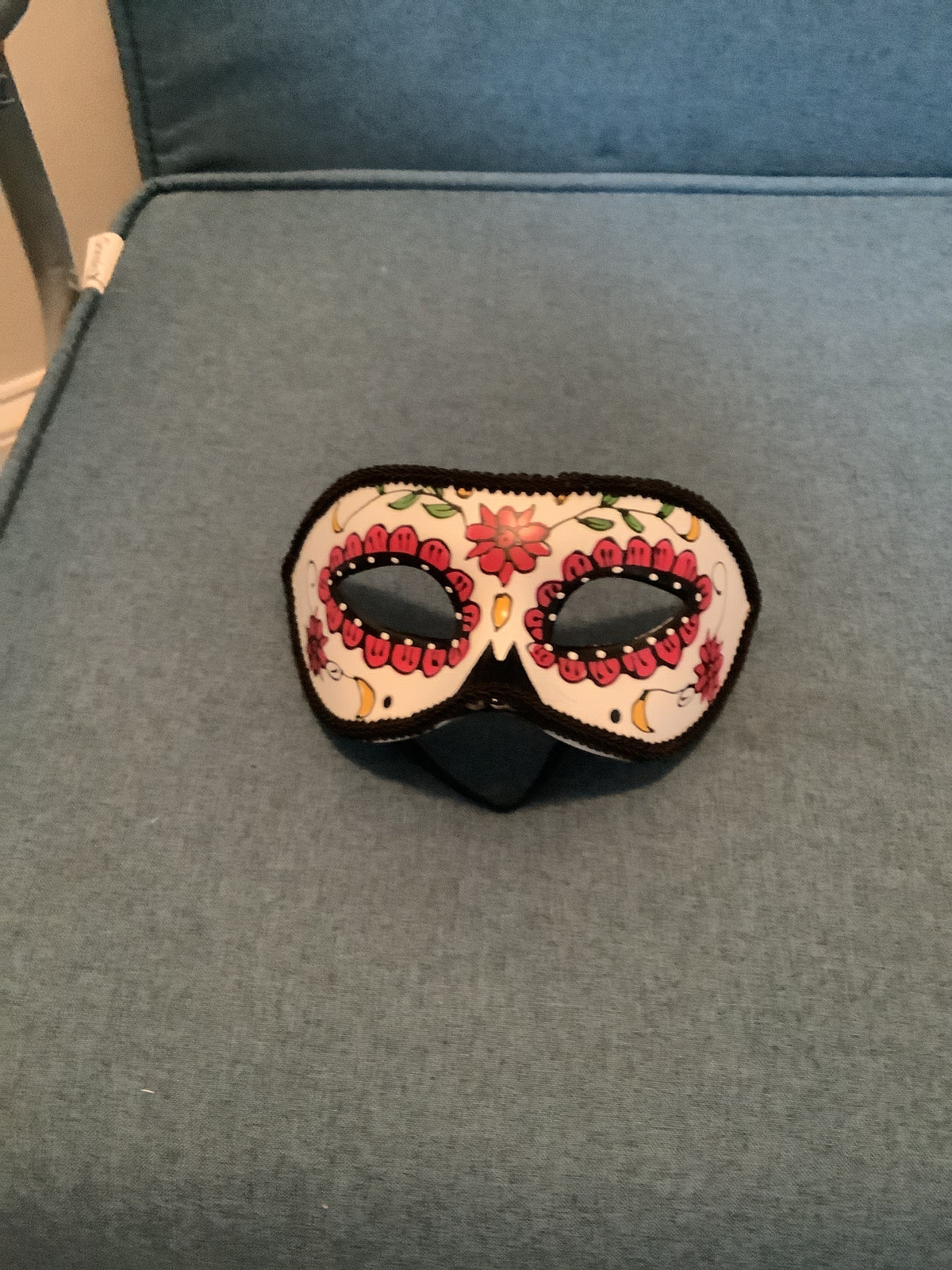 Day of the Dead Half Mask