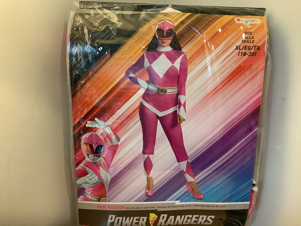 Power Rangers - Pink Ranger Deluxe - Adult XL (18-20)
