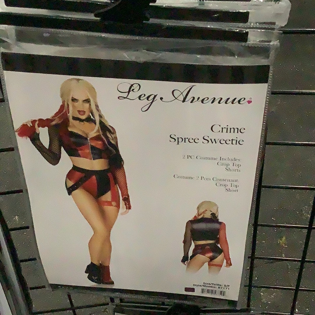 Crime Spree Sweetie - Adult XS