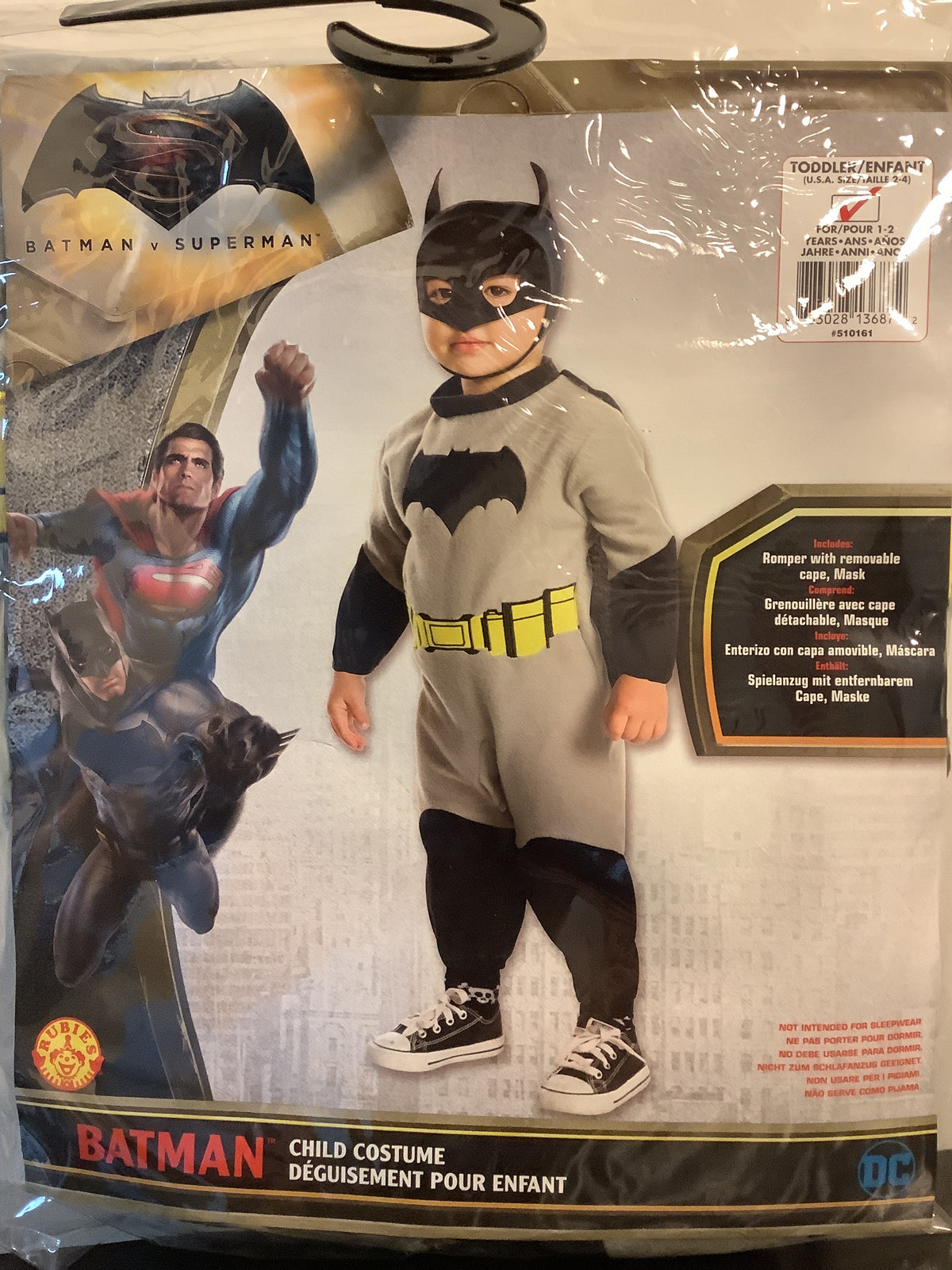 Batman - Toddler (1-2yr)
