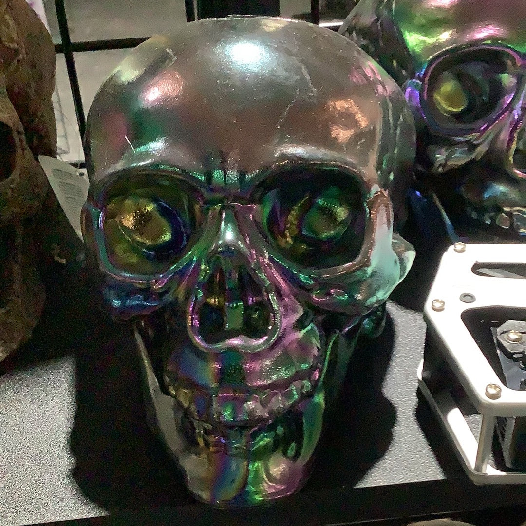Irridescent skull