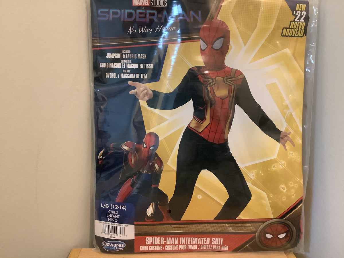 Marvel Spider-Man - Integrated Suit - Child Large (12-14)
