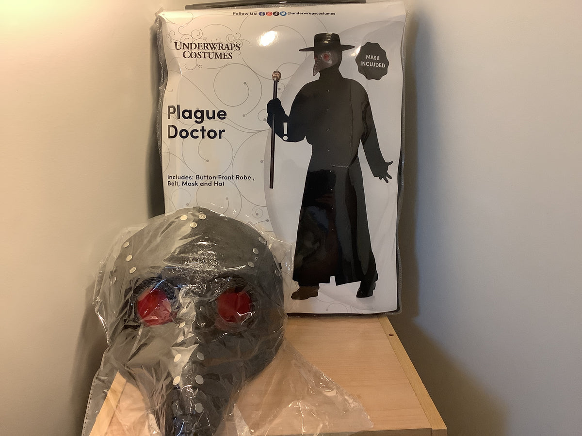 Plague Doctor with Mask - Adult XXL