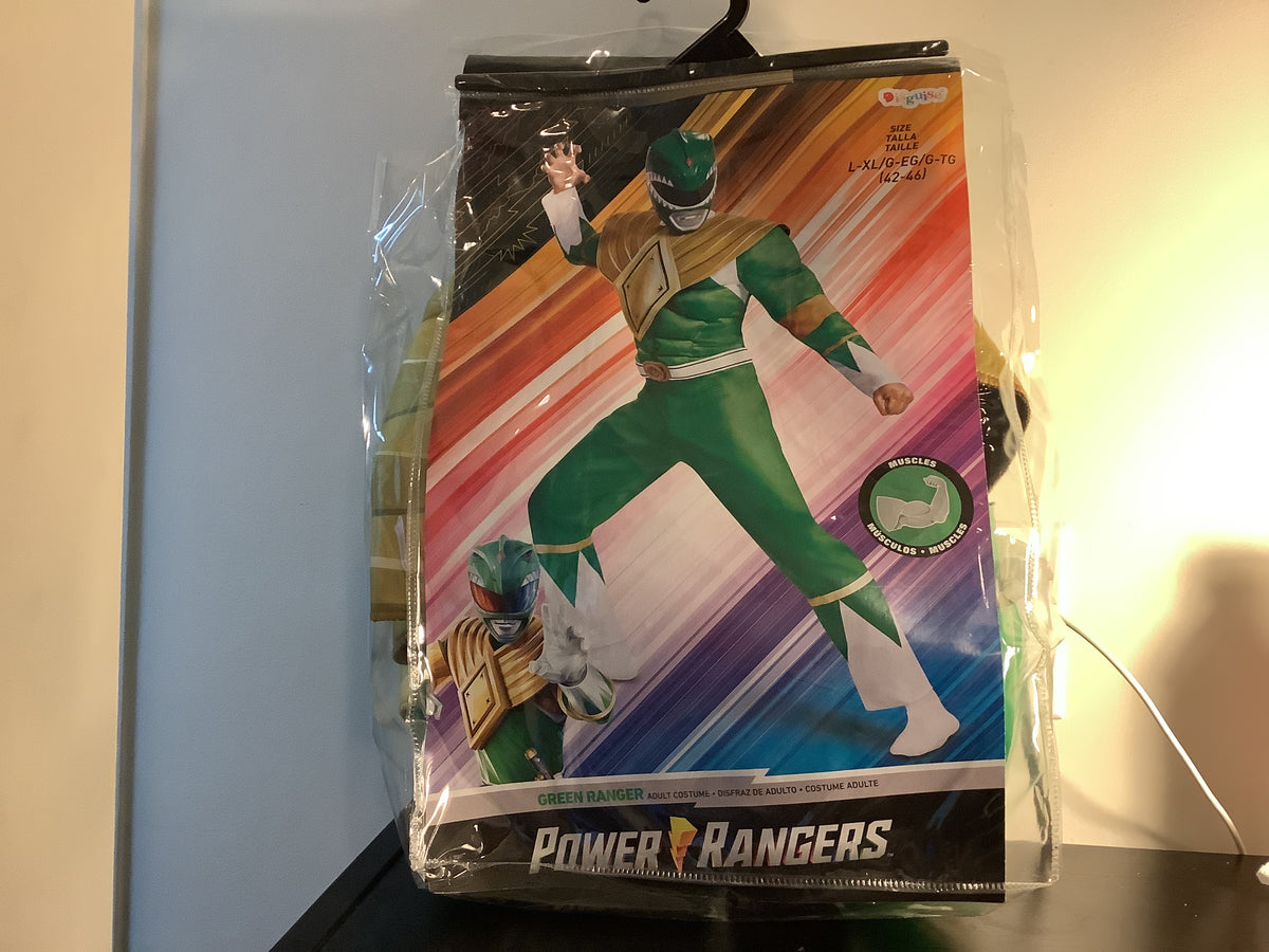Power Rangers Green Adult - L-XL(42-46)