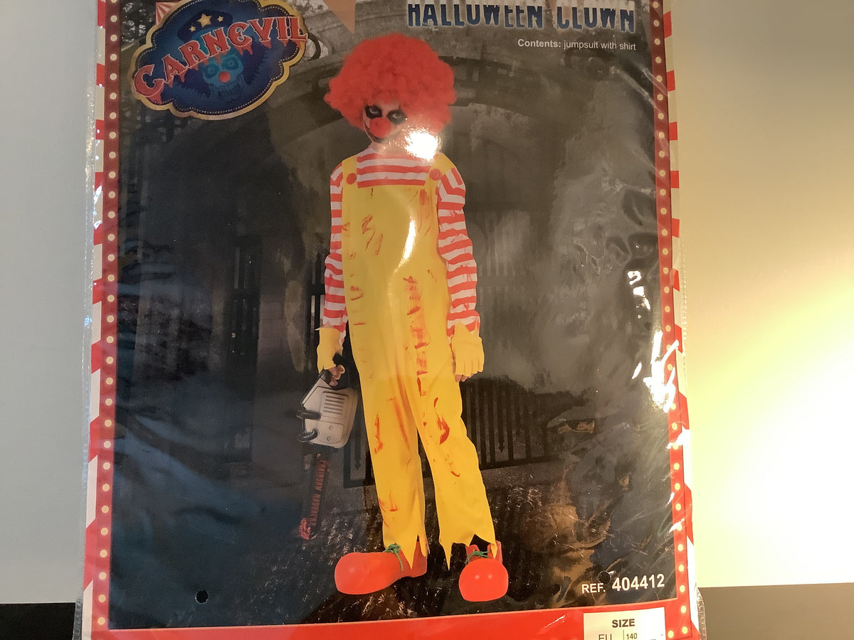 Halloween Clown - Child -Sa 10