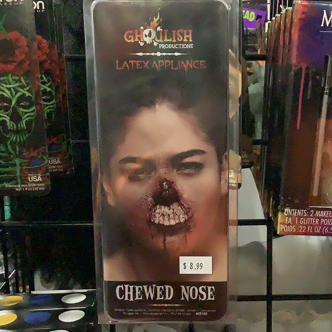 *Latex Appliance Chewed Nose - Ghoulish
