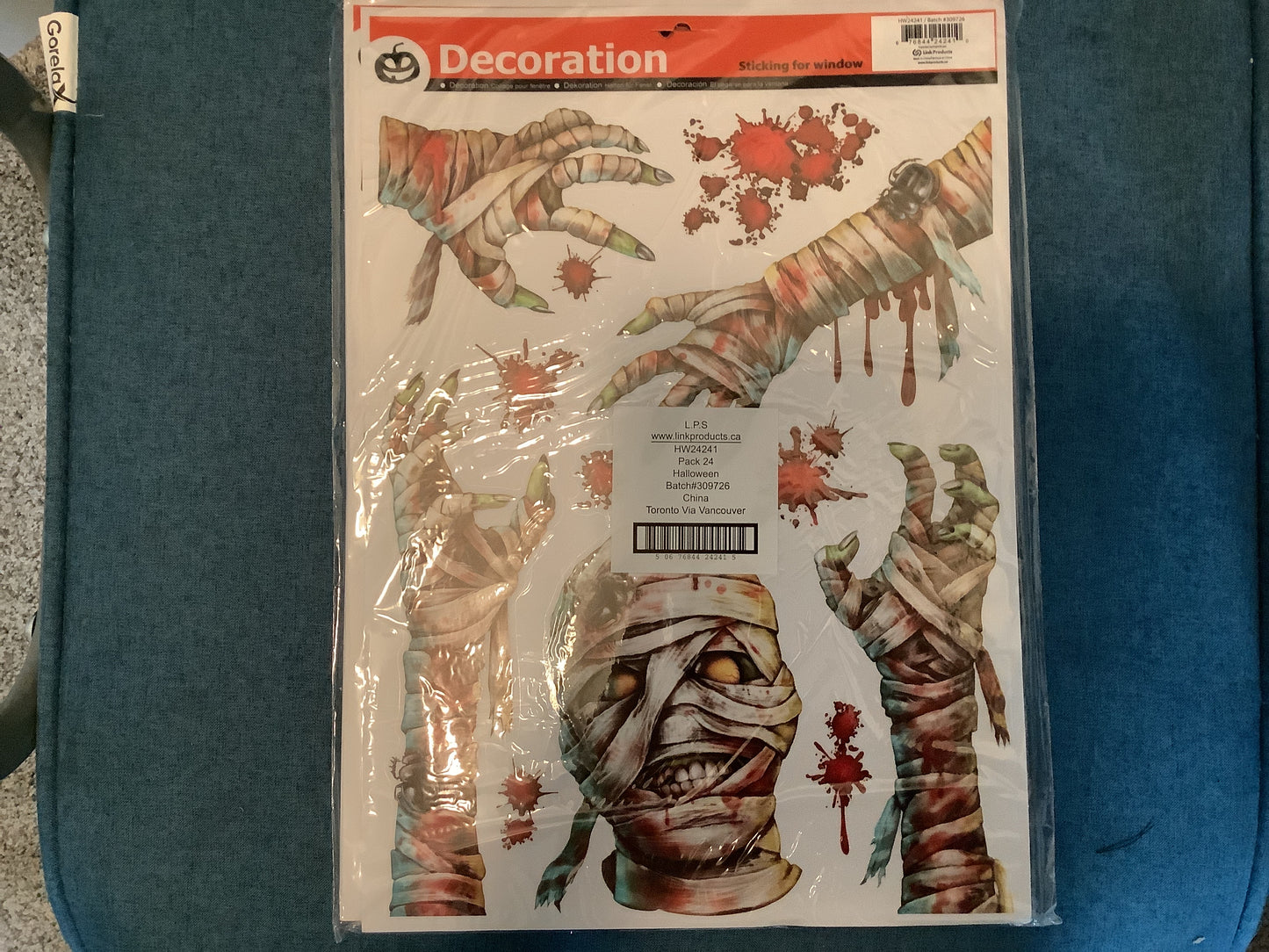 *Bloody Zombie Window Clings