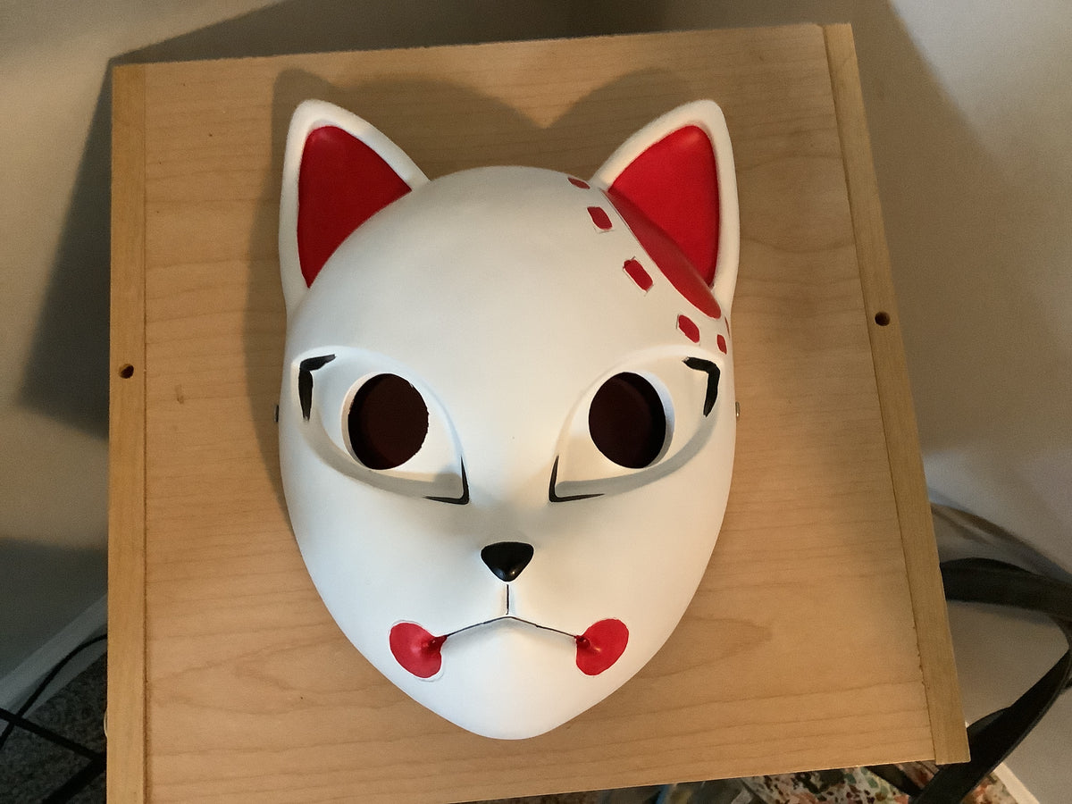 Blushing Fox Resin Mask