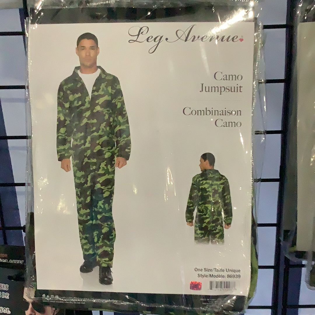 *Camo Jumpsuit - Adult