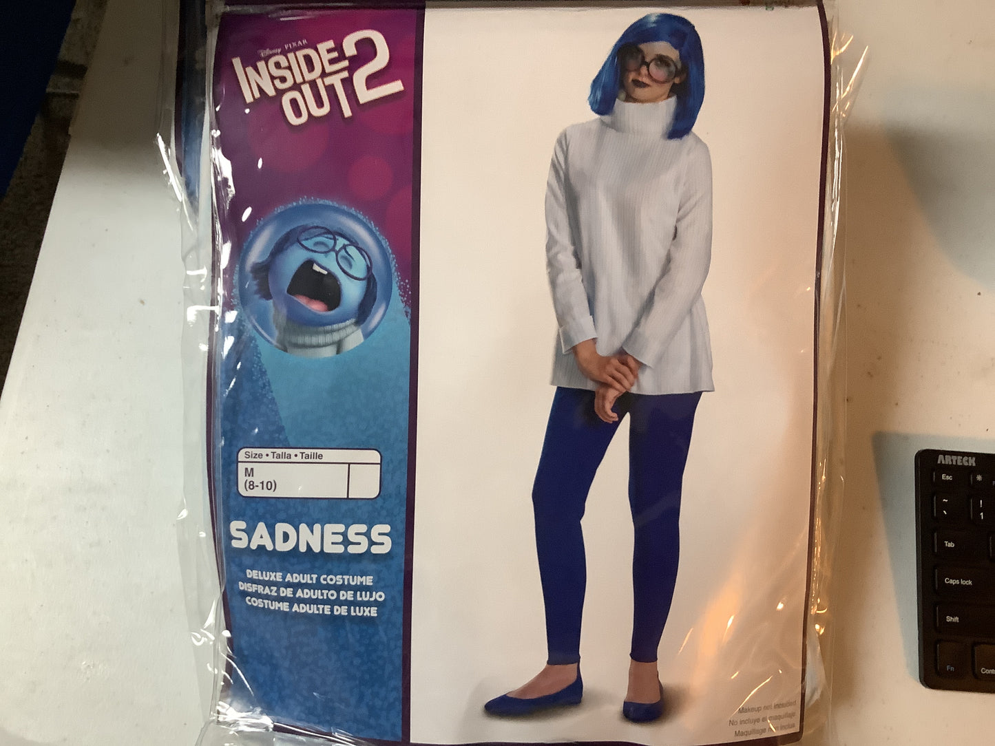 Sadness Deluxe Adult - M (8-10)