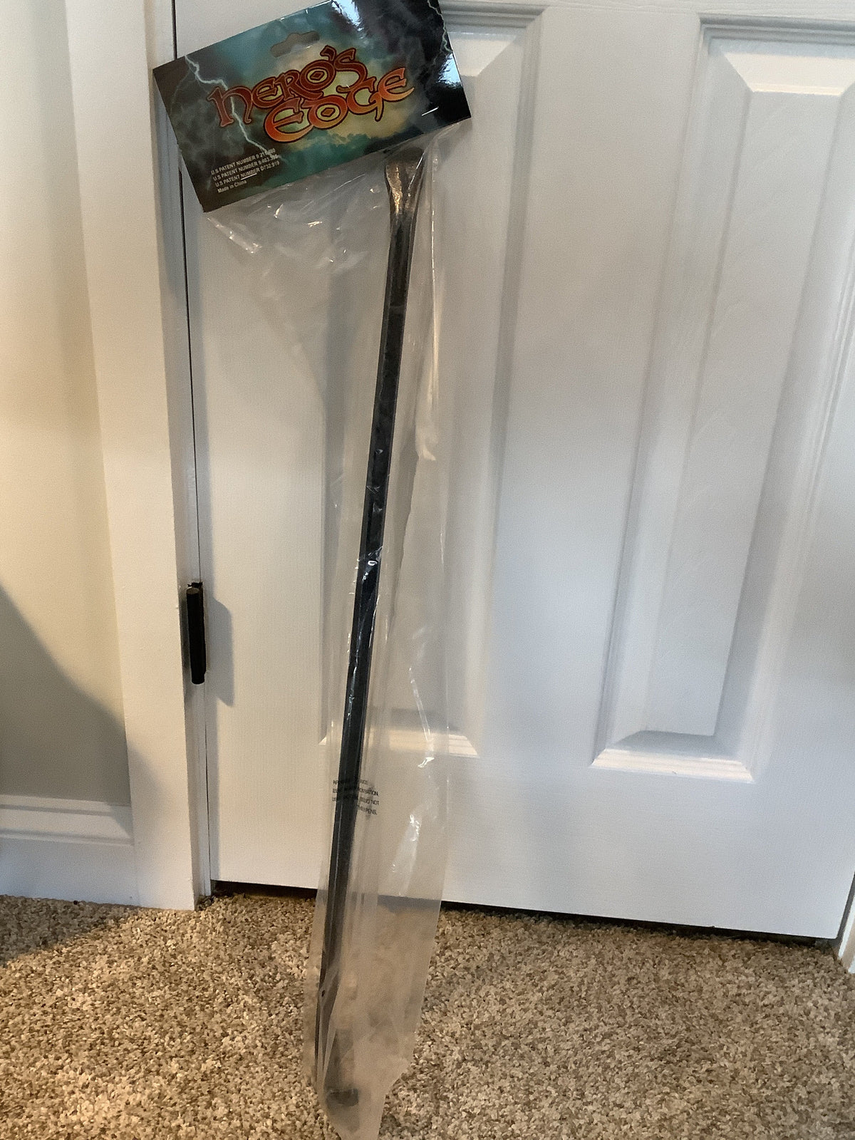29.5” Foam Chrome Crowbar