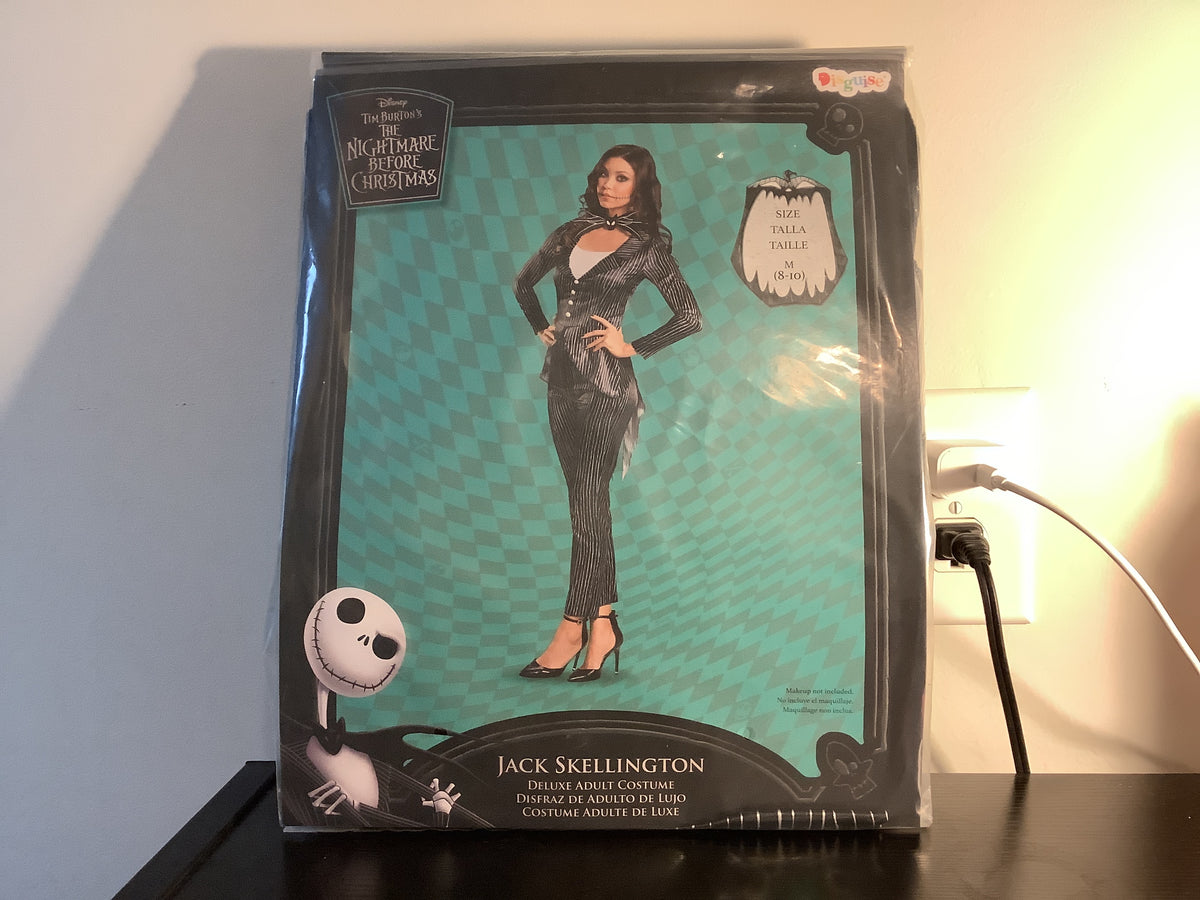 Disney’s Jack Skellington Deluxe Adult M(8-10)