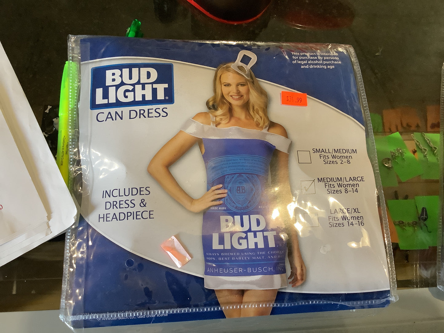 *Women’s Bud Light Dress Small/Med