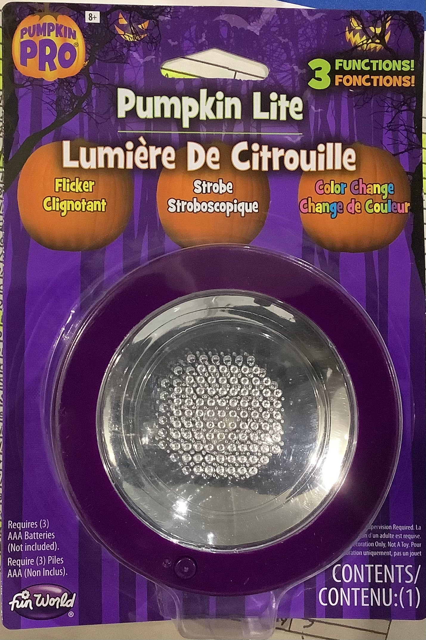 3 Mode Pumpkin Light