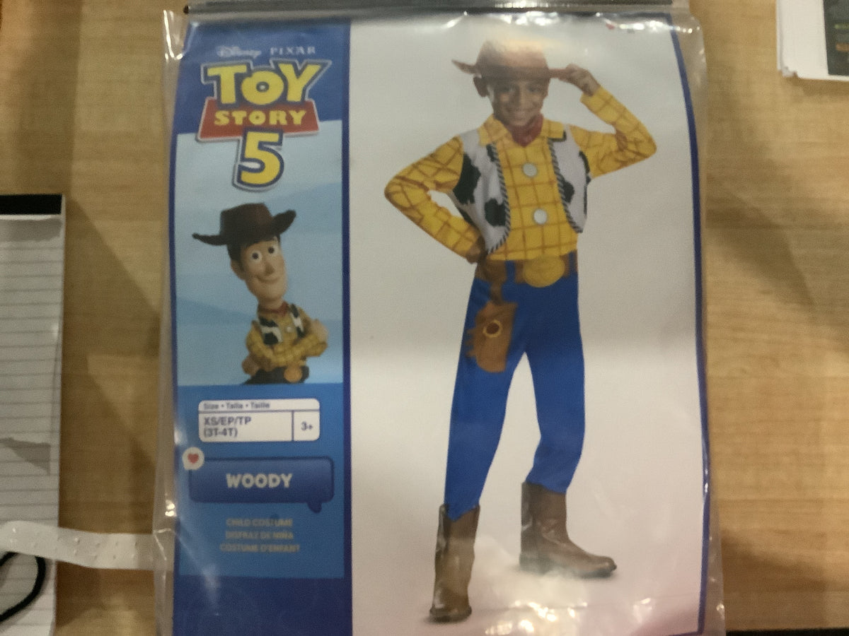 Toy Story 5 - Woody - Toddler Small (2T)