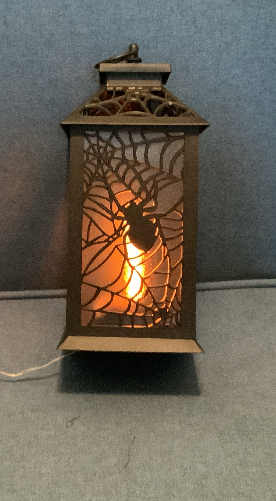 11.7” Flaming LED Candle