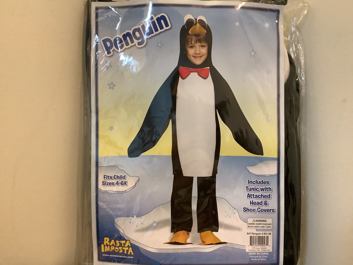 Penguin Costume - Child 4-6X