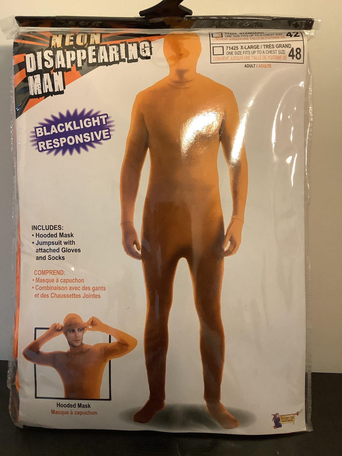 Disappearing Man - Neon Orange - Standard