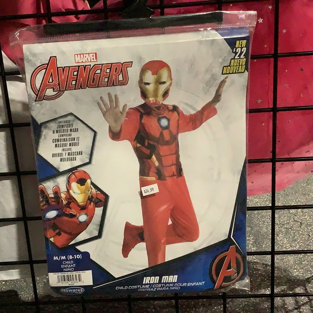 Avengers - Marvel - Child - Iron Man (Medium 8-10)