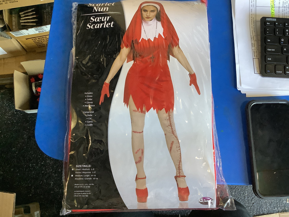 Scarlet Nun - Adult Medium (10-14)