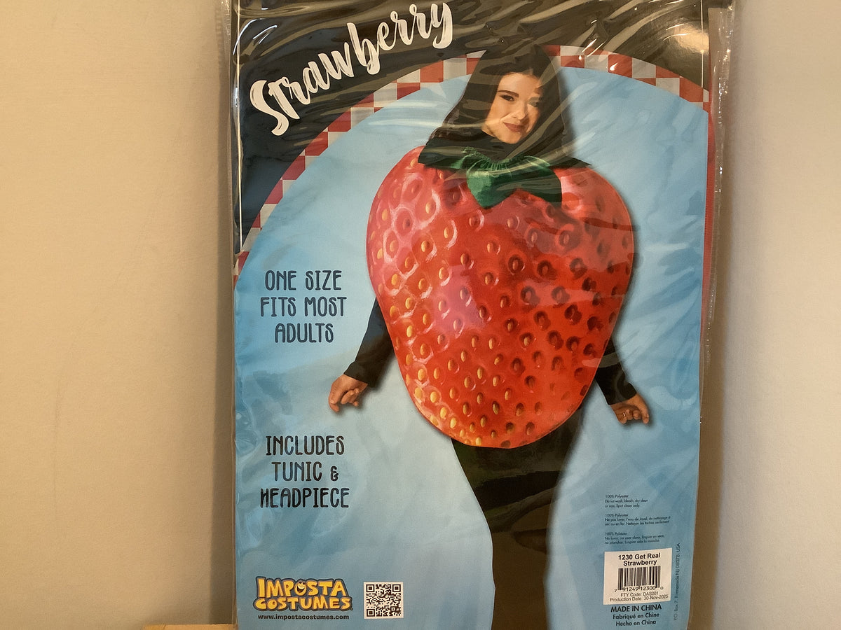 Get Real Strawberry - Adult One Size