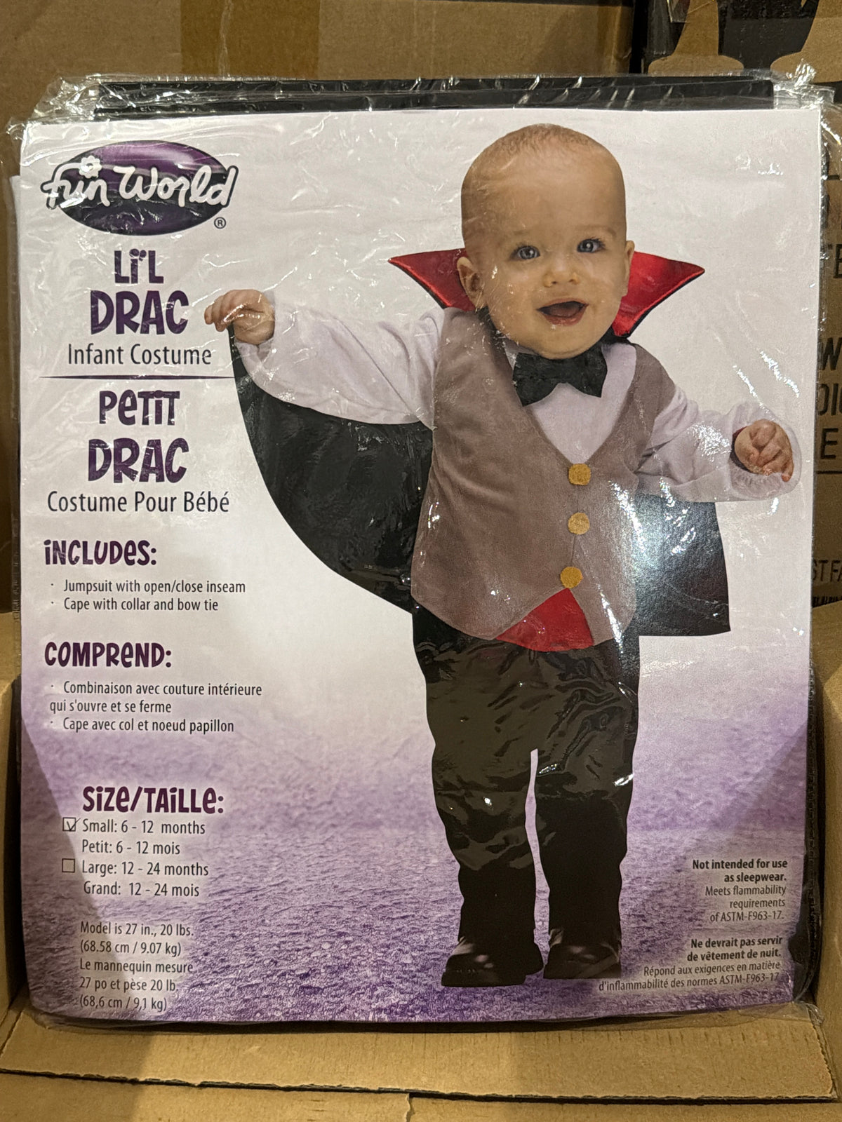 Lil’ Drac - Infant Small (6-12mo)