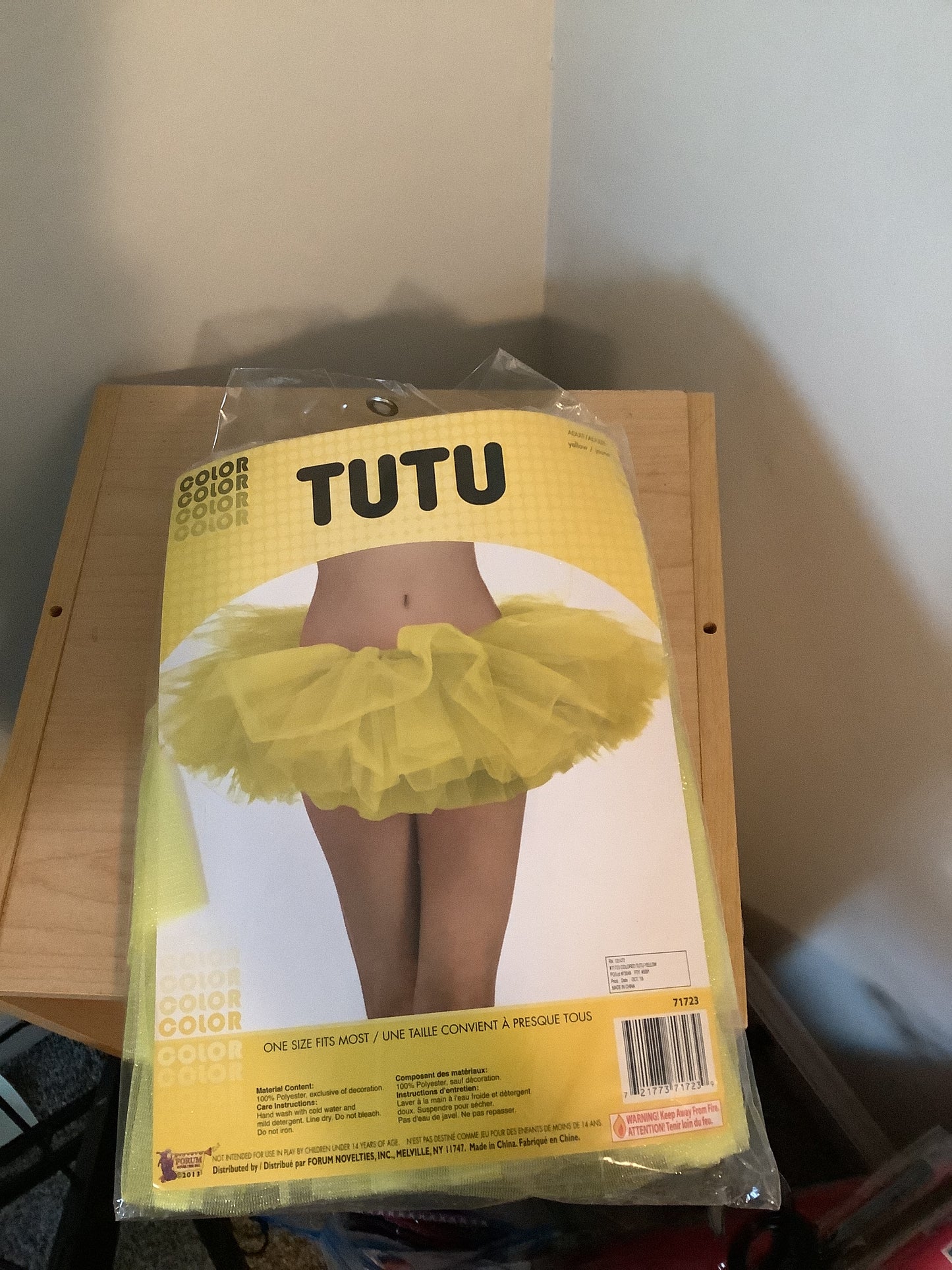 Colored Tutu Yellow