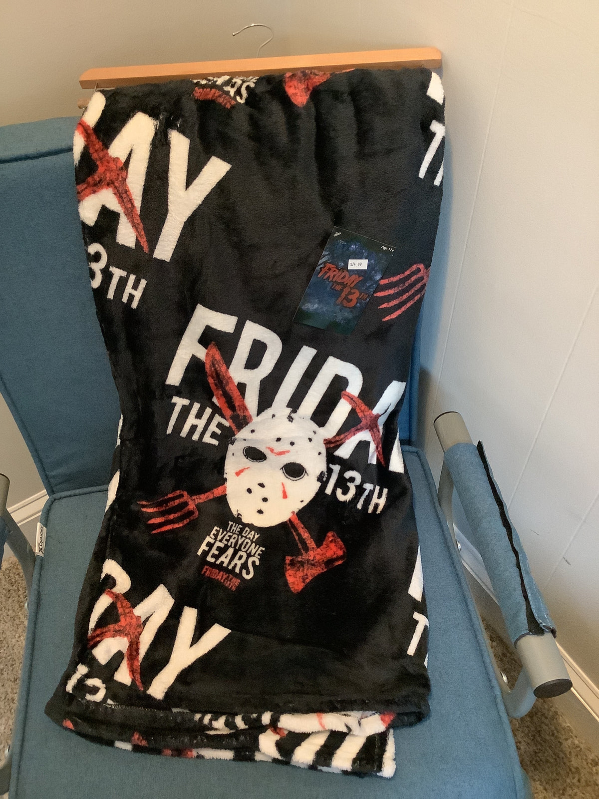 Friday the 13th- Friday Fears Blanket