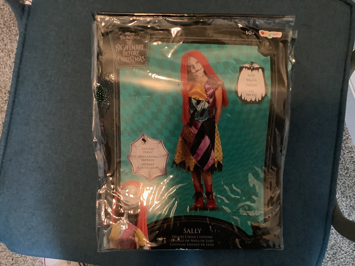 *The Nightmare Before Christmas - Deluxe Sally - Child Large (10-12)