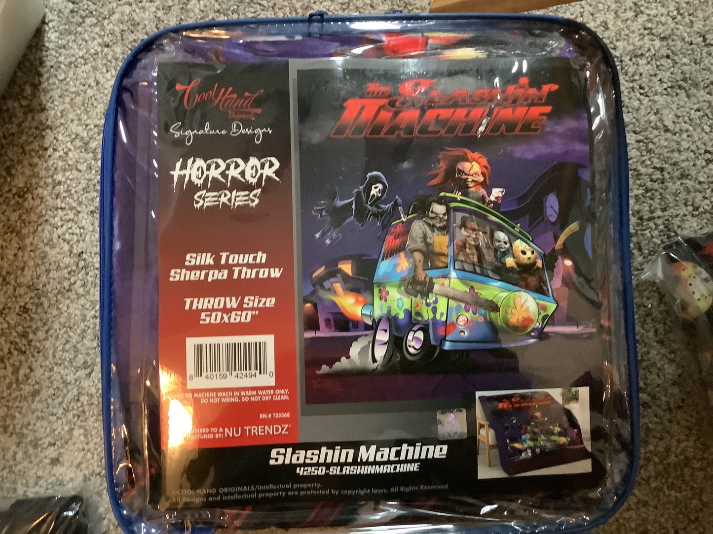 Slashing Machine - Sherpa Blanket