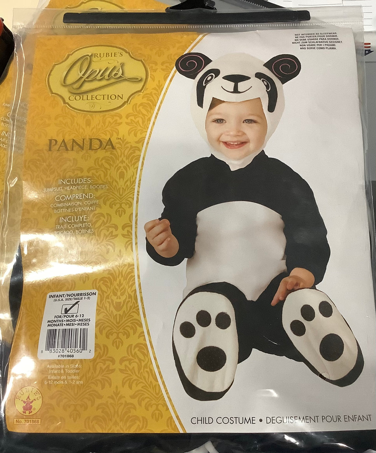 *Panda - Infant (6-12 mo)