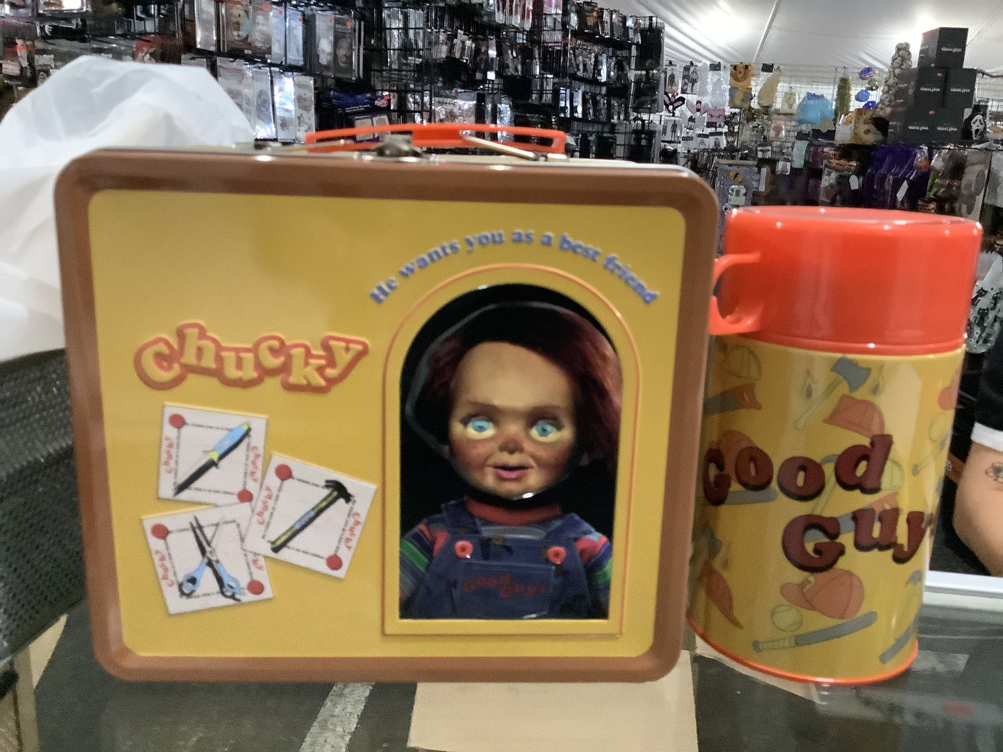 Child’s Play Chucky Good Guys Tin Lunch Box