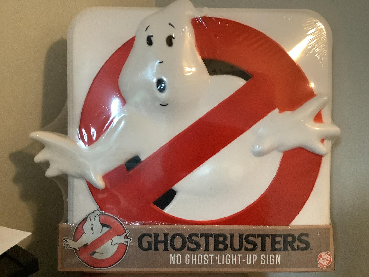 Ghostbuster Lightup Sign