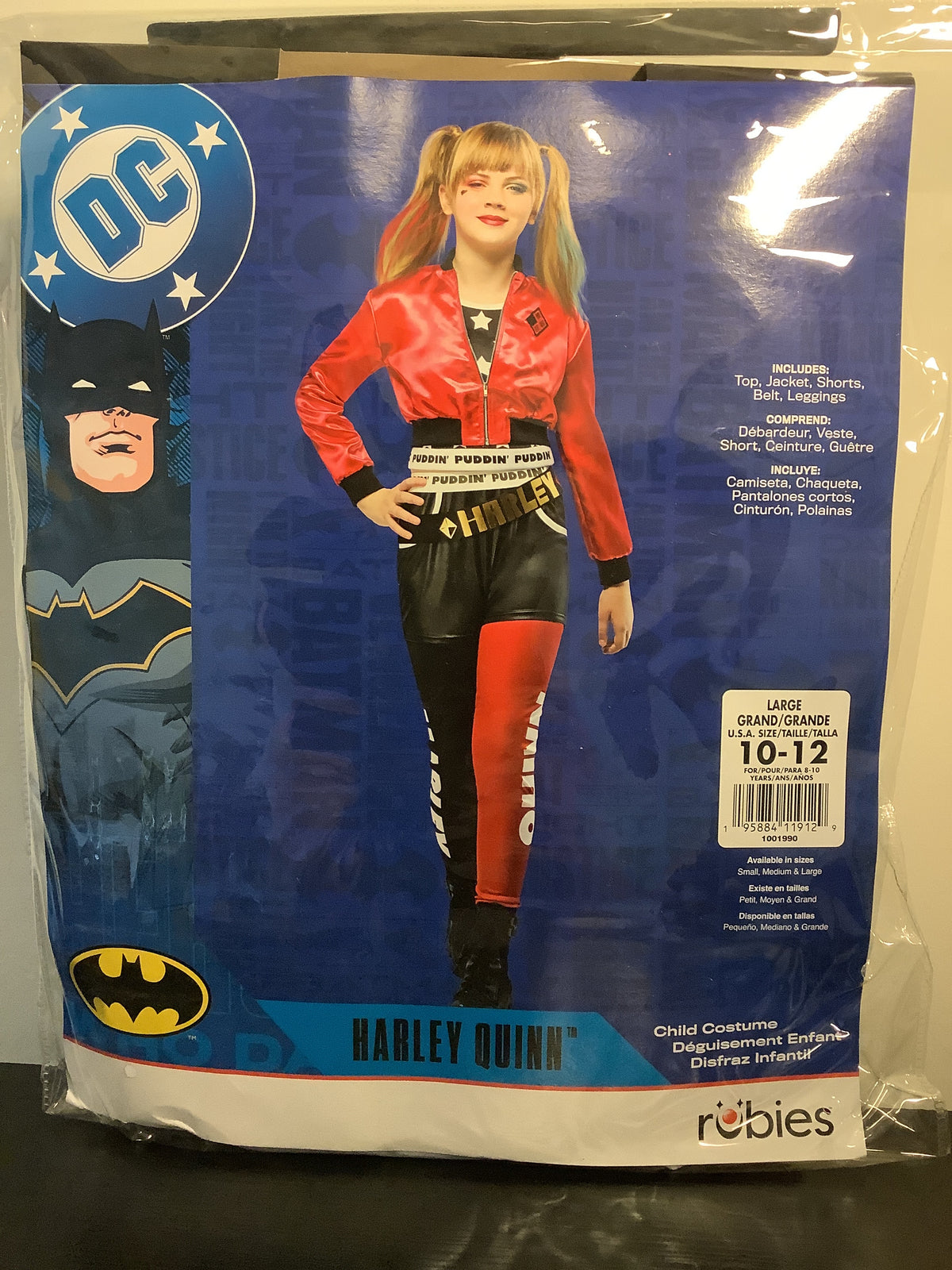 Harley Quinn DLX - Child (Large)