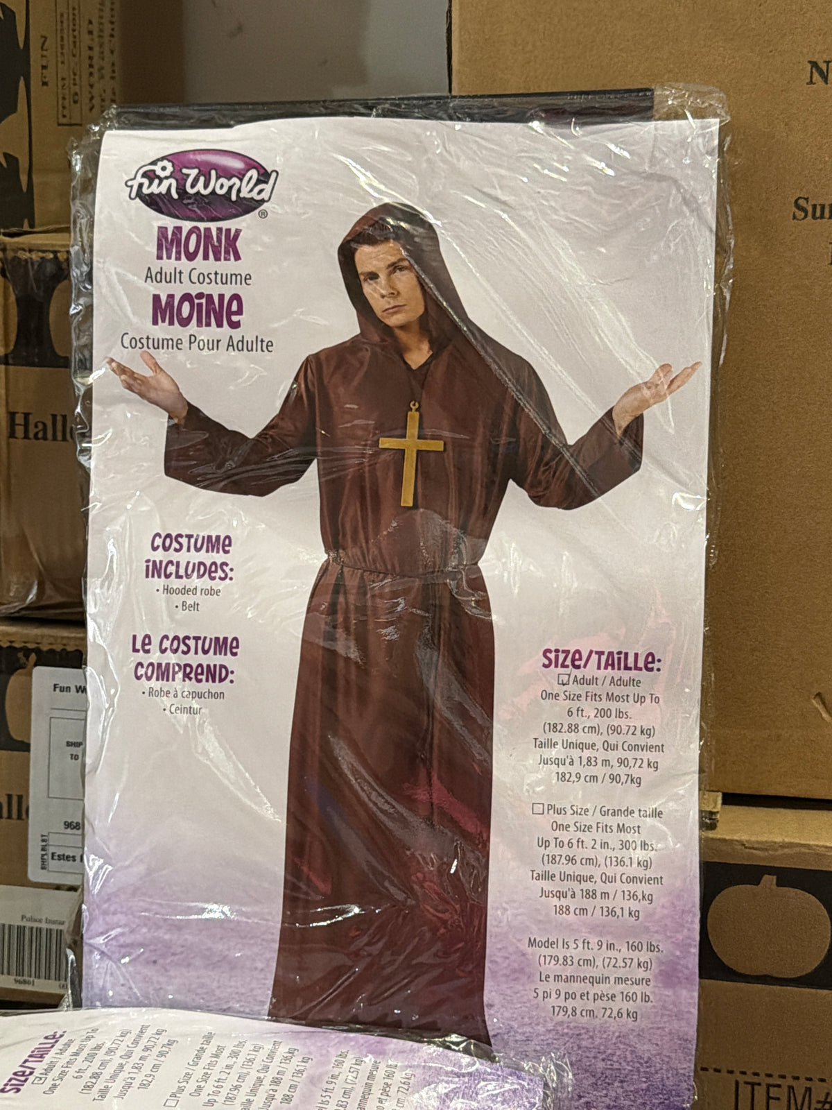 Monk - Adult One Size