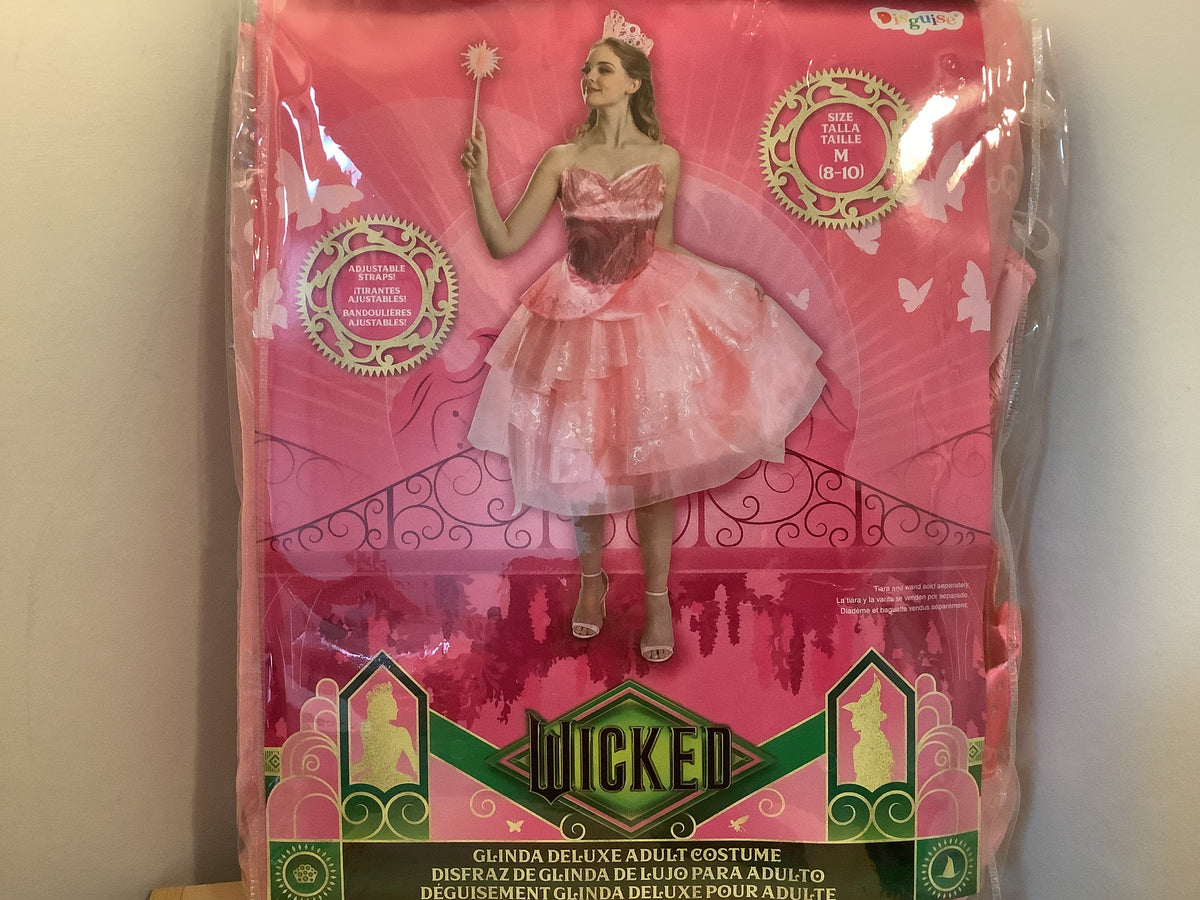 Wicked - Glinda Good Witch Deluxe - Adult Medium (8-10)