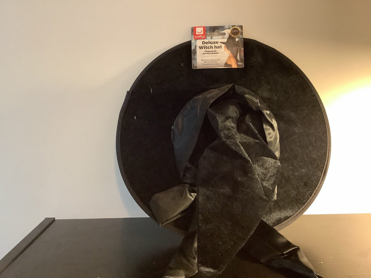 Deluxe Witch Black Hat