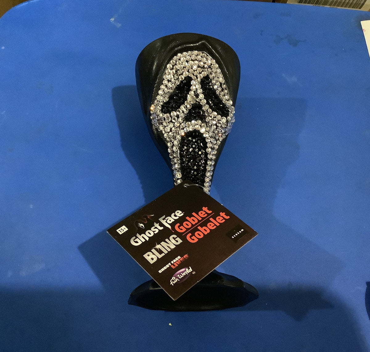 Ghost Face Bling Goblet